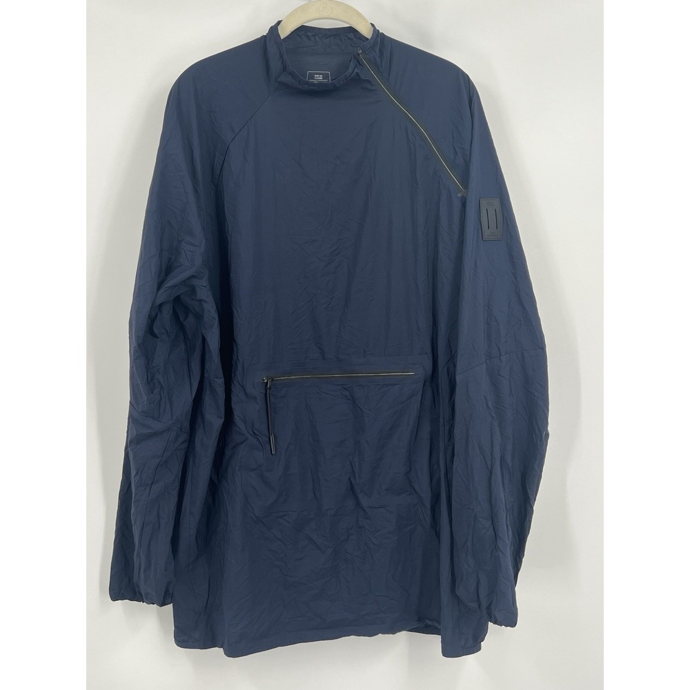 ON Cloud Active Jacket Mens XXL Navy Blue Lightweight Performance Packable Light